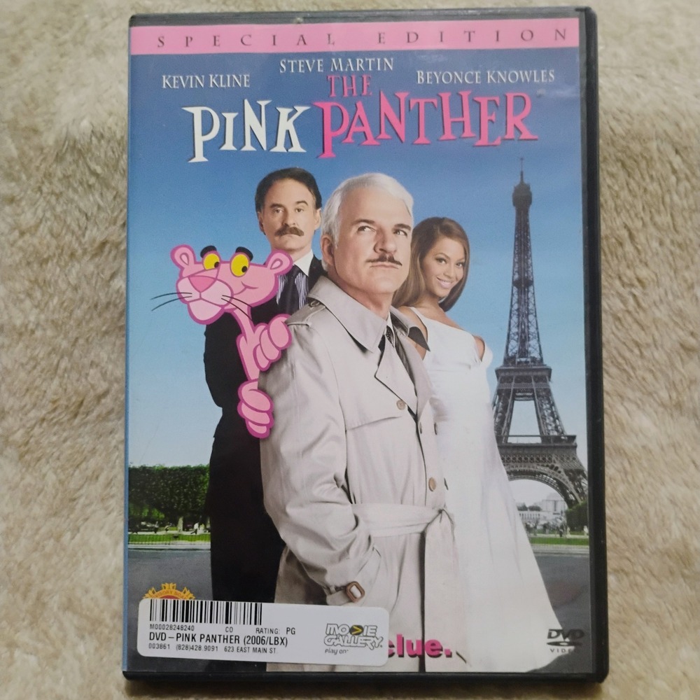 The Pink Panther DVD 2006 Special Edition Steve Martin Beyonce Comedy Mystery